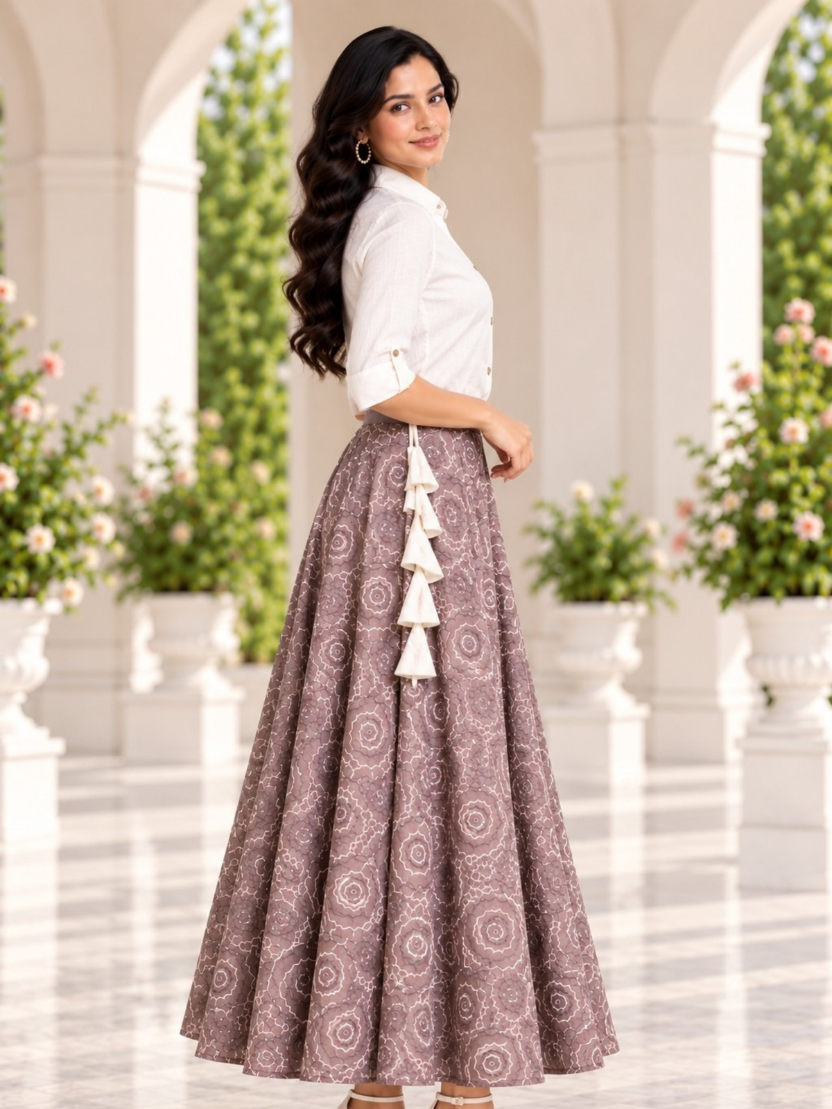 Shirt & Skirt Set